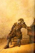 CODDE, Pieter Young Scholar in his Study dfg China oil painting reproduction